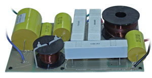 Very high power passive crossover network components
