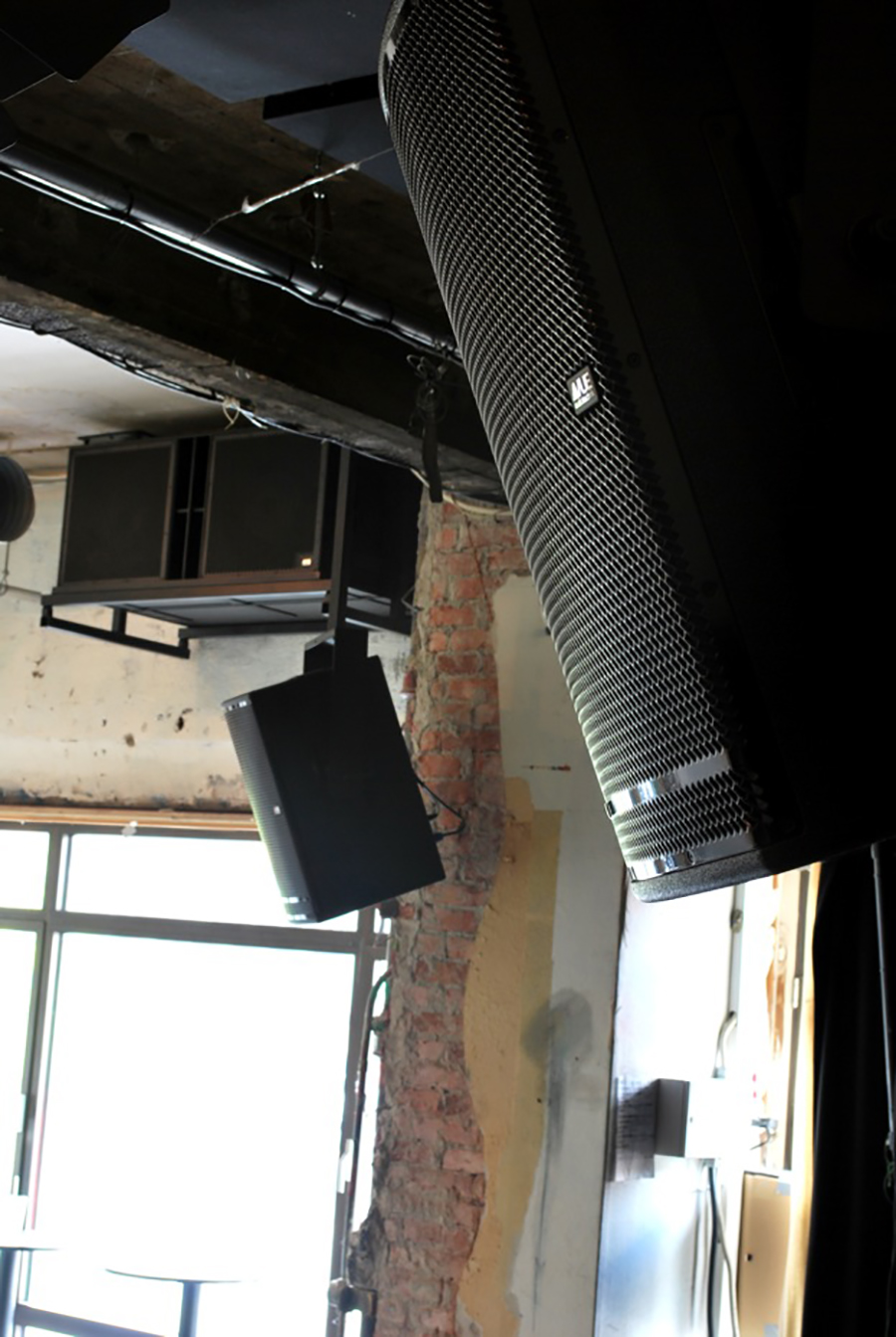 VUE h-12's with VUE as-418 subwoofer visible in background (click for full size)