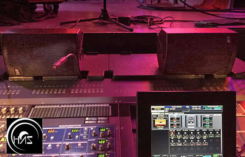 Larry Hall Jr. “Side stage mix is way easier with the VUE Audiotechnik i-6a for near fields”