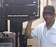 Rick Camp & Vue AL4 speakers @ MML 2015-1